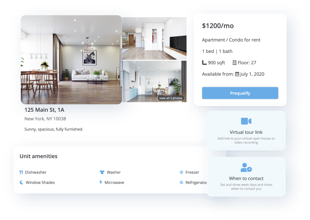 list your rental property for rent online