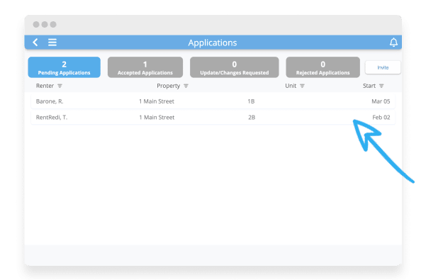 rentredi tenant screening step 2