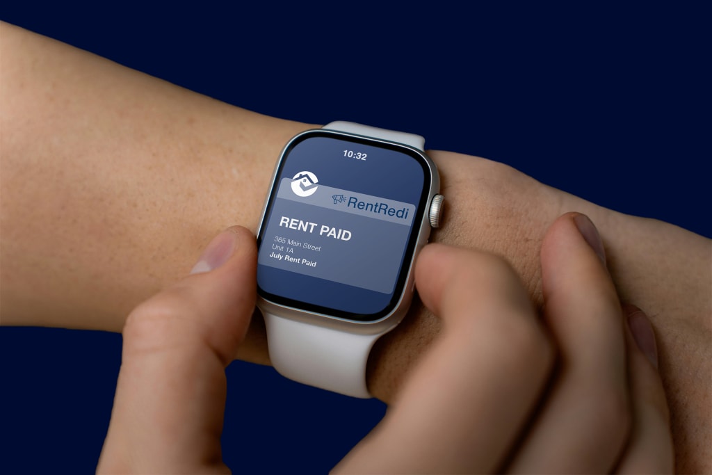 RentRedi Property Management Software App Apple Watch