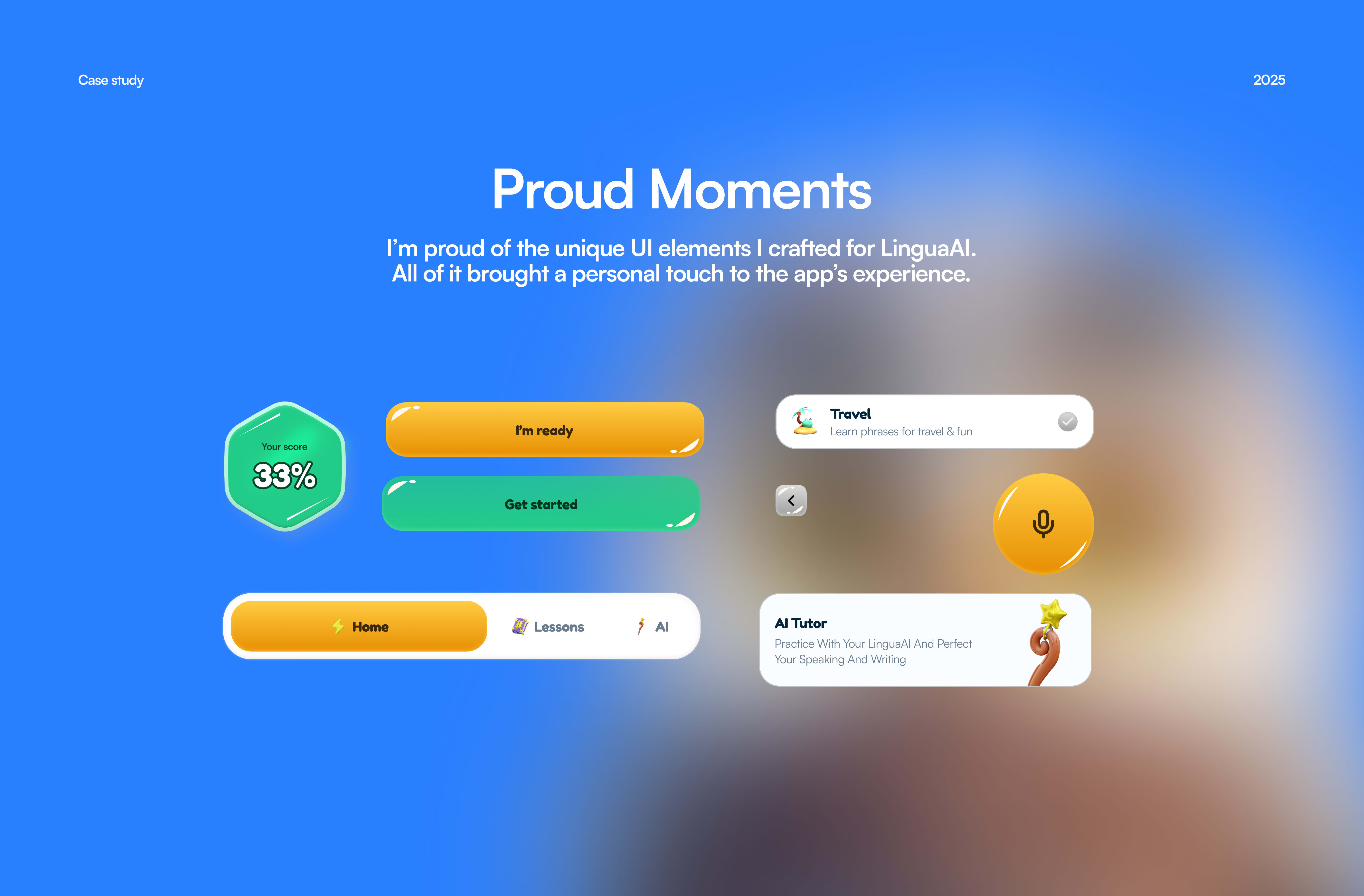 Gamified Language Learning Components