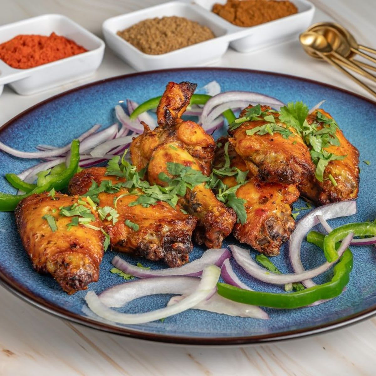 Spiced wings