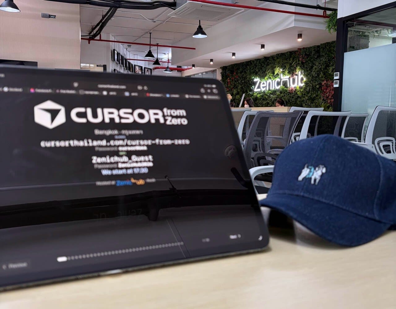Cursor from Zero Bangkok reprise photo 3 (February 11, 2026)