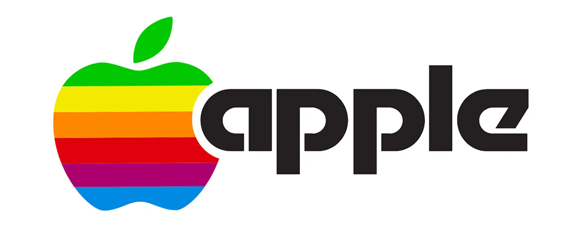 Apple logo in 1977 by Rob Janoff.