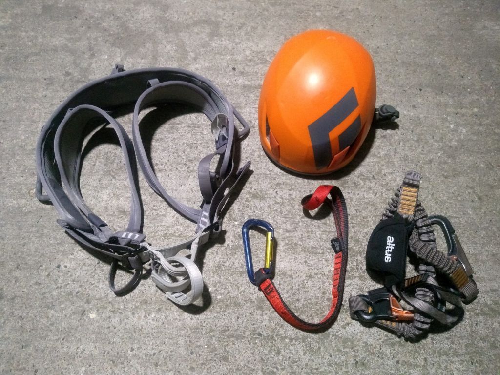 Material imprescindible para Vías Ferratas