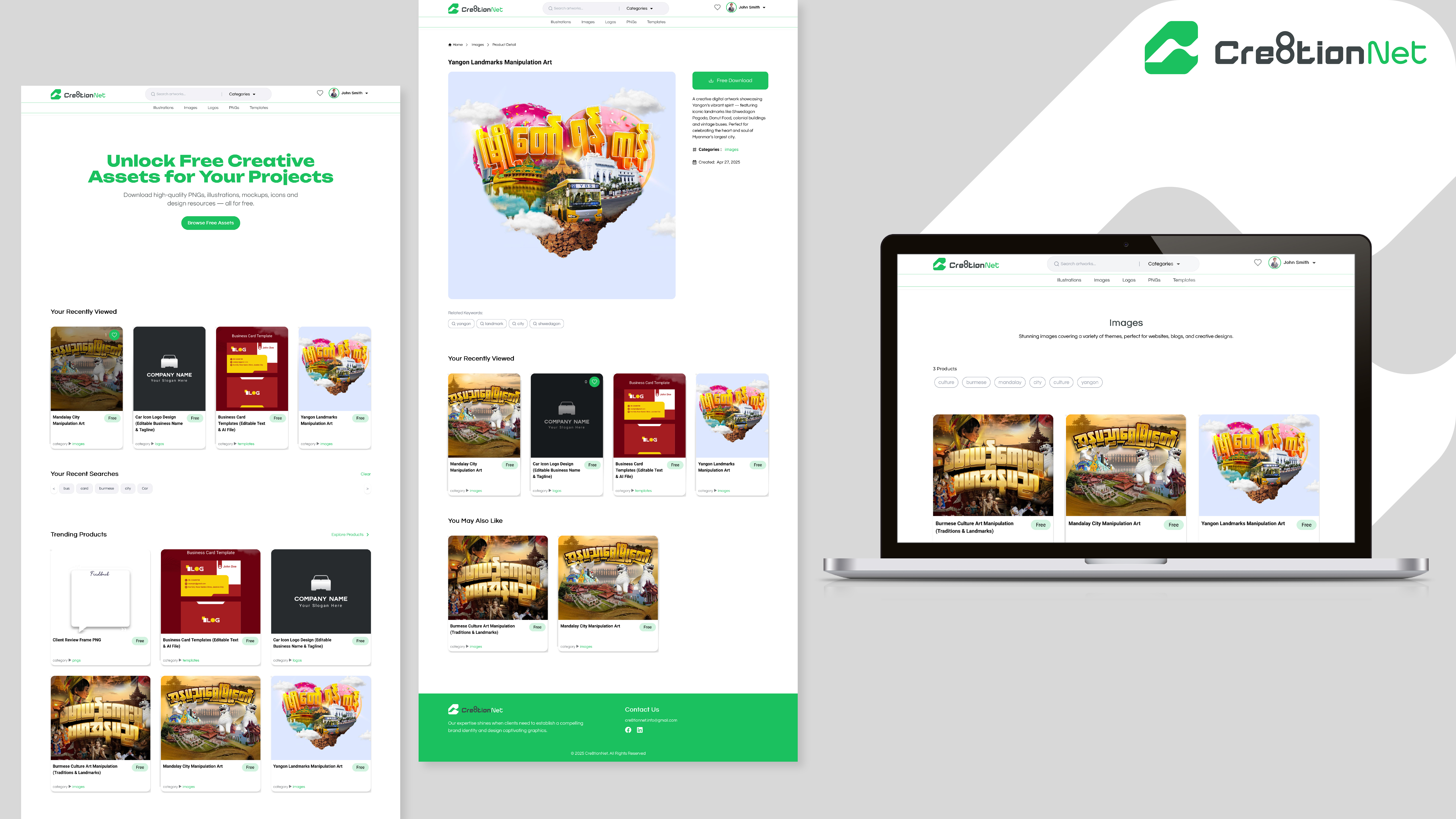 Cre8tionNet Digital Asset Platform - detail 2