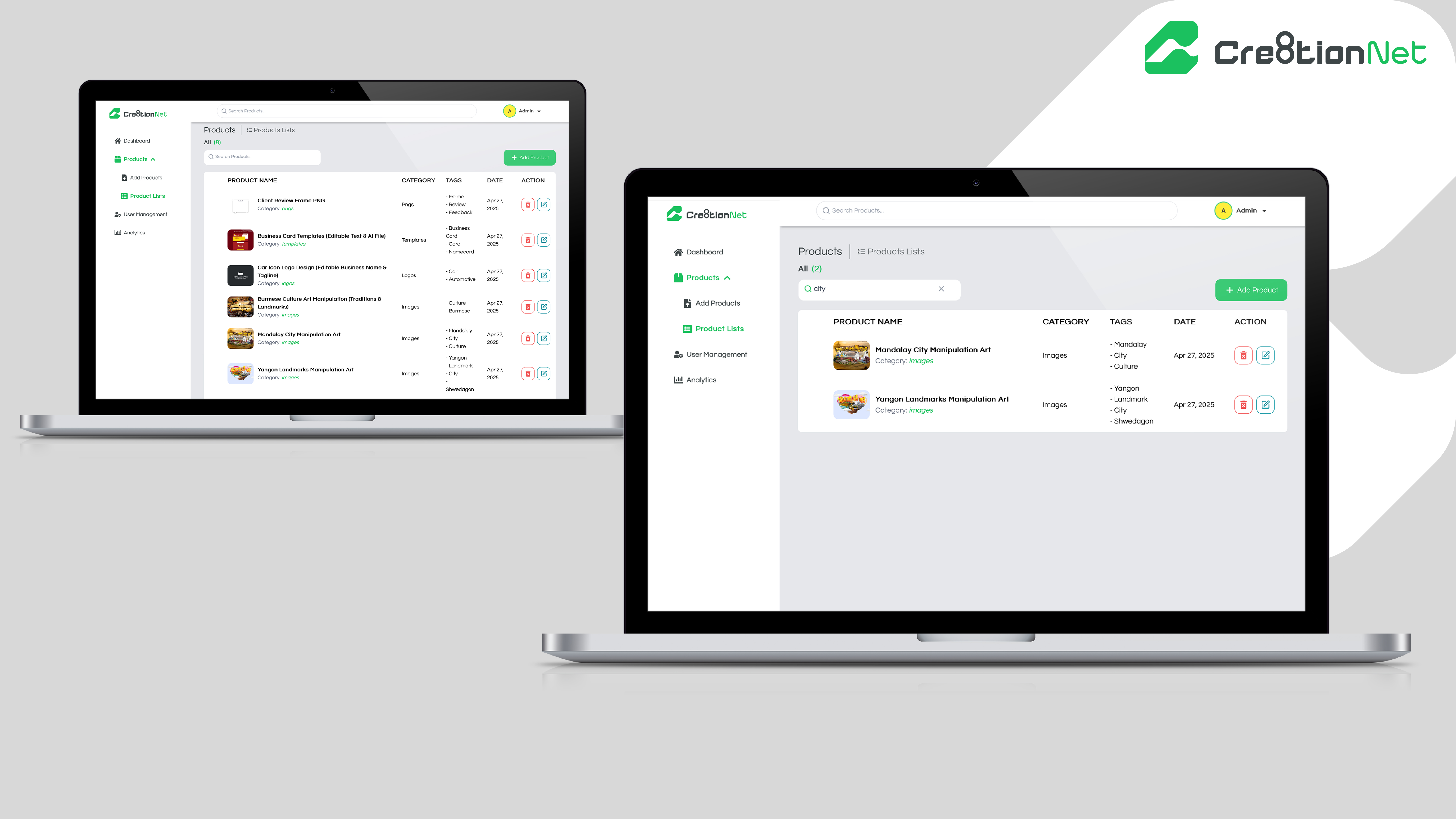 Cre8tionNet Digital Asset Platform - detail 7