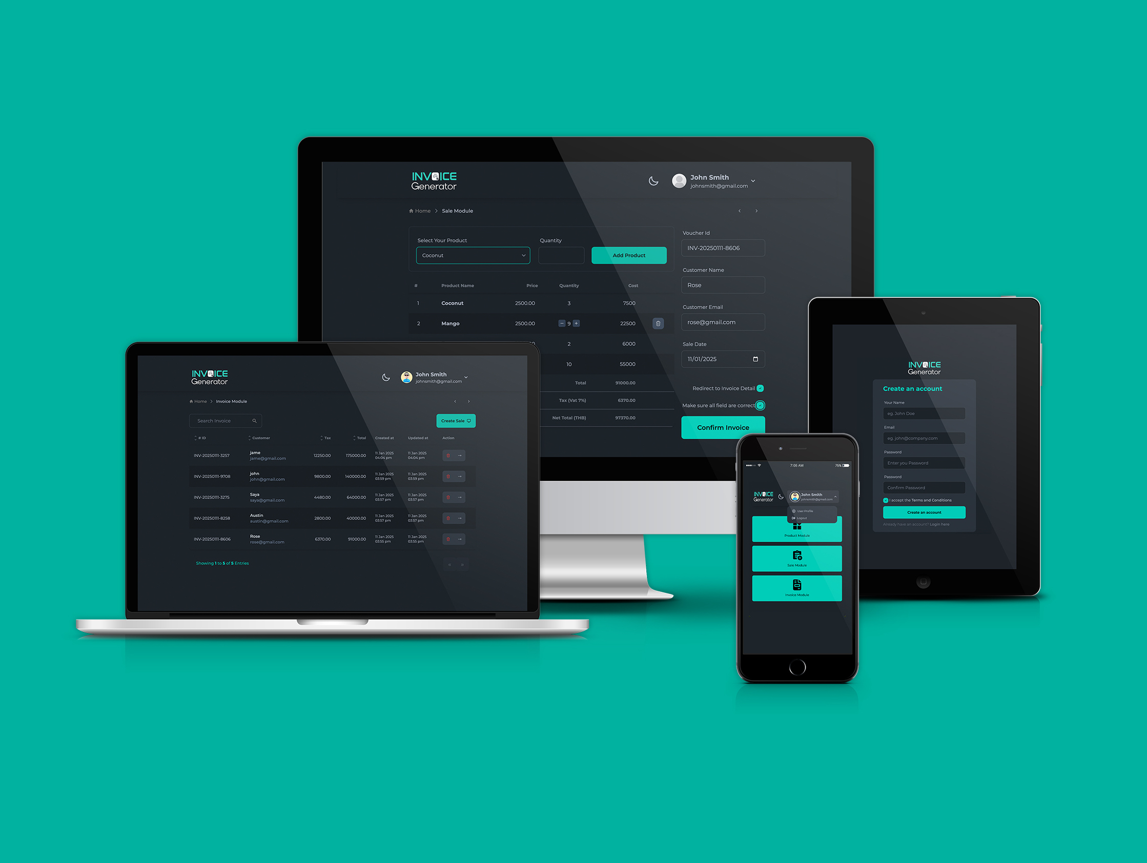 Invoice Generator App
