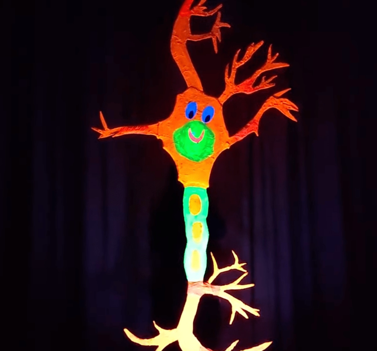 Cajal and Neuri in black theatre