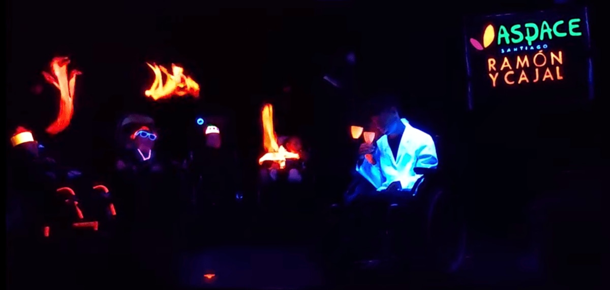 Cajal and Neuri in black theatre