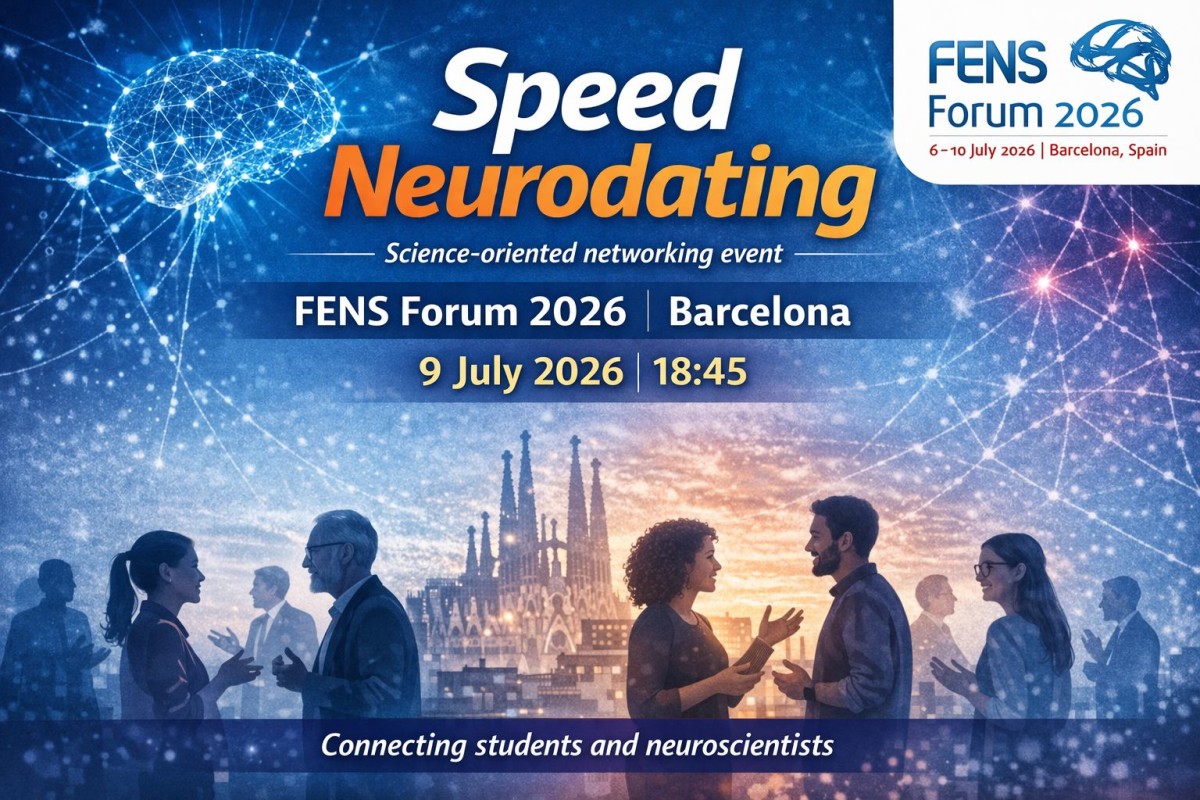 Speed Neurodating en el FENS Forum 2026: networking científico entre generaciones en Barcelona