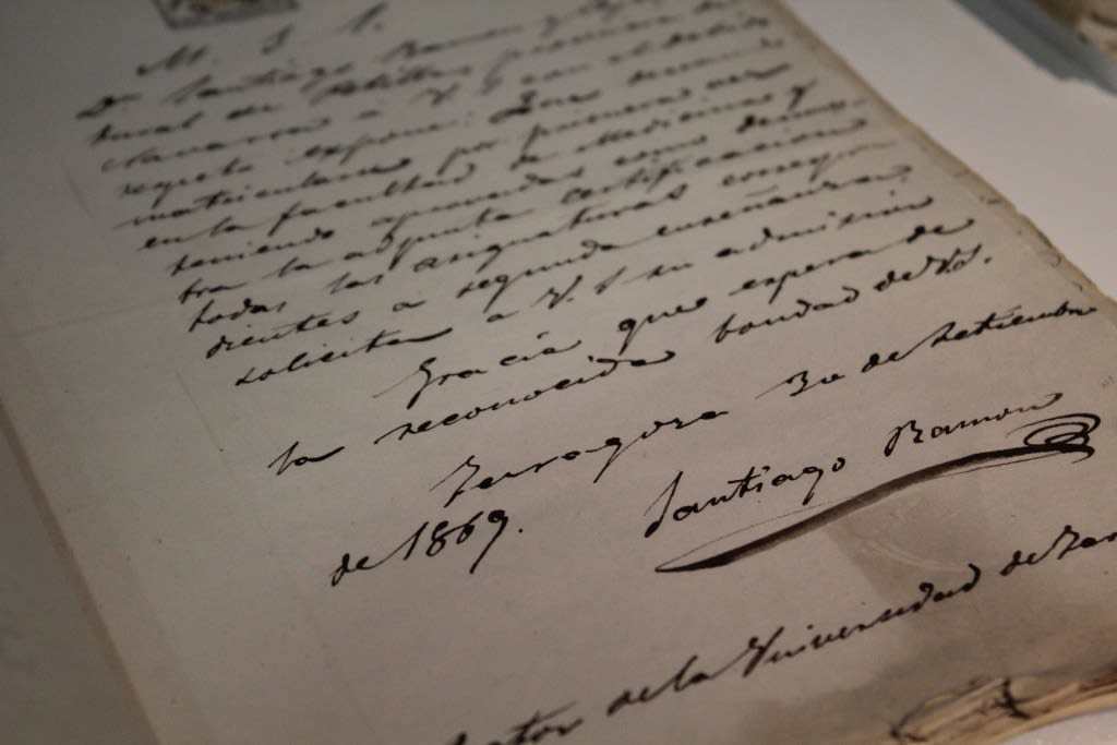 Santiago Ramón y Cajal: 150 años en la Universidad de Zaragoza