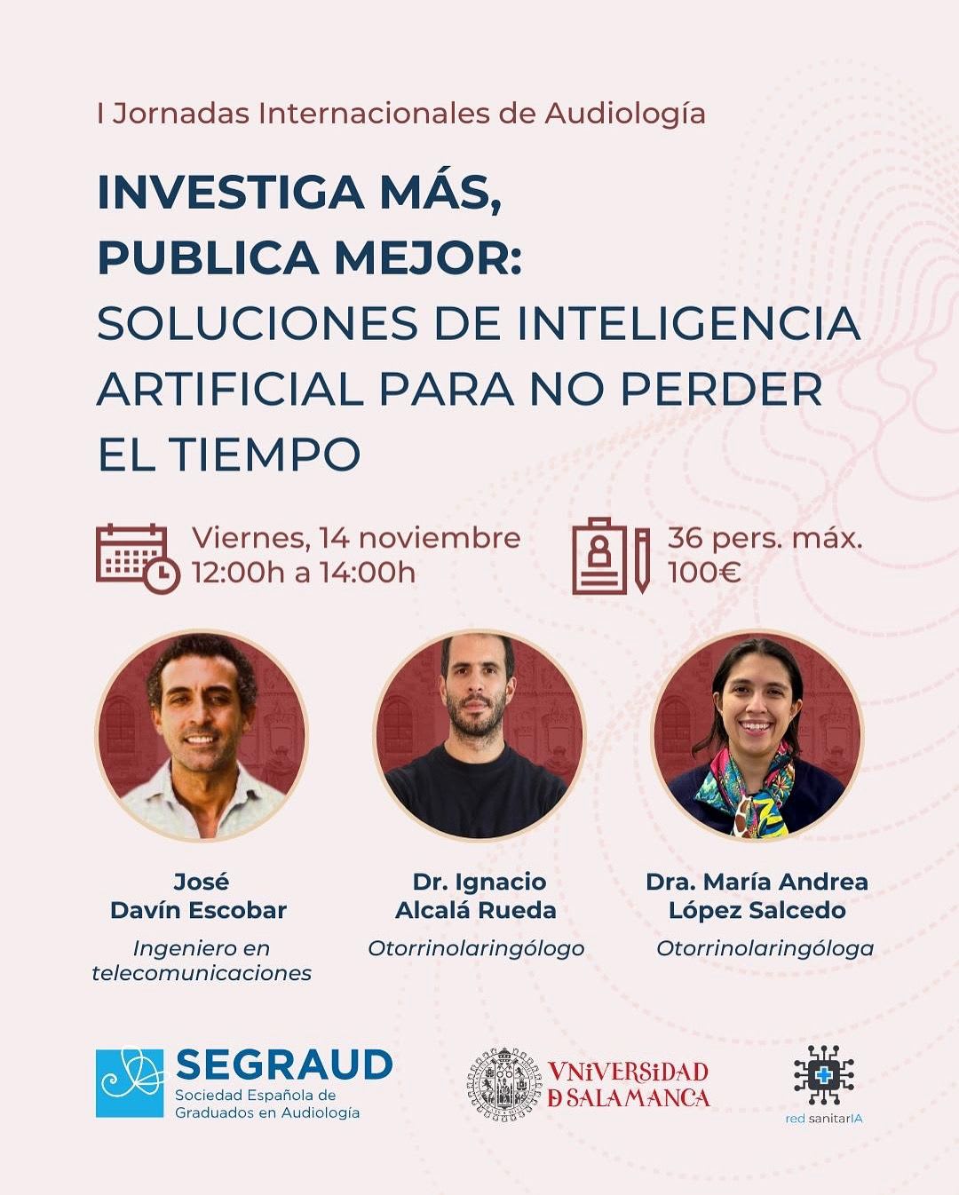 I Jornadas Internaciones de Audiología