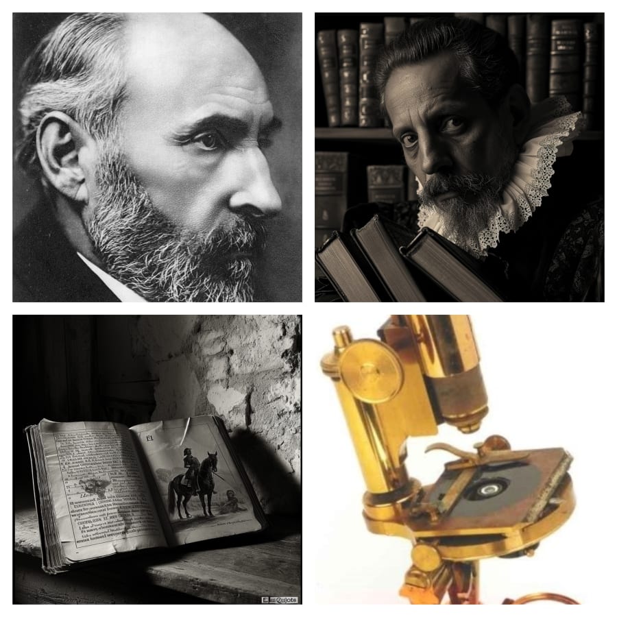 Cajal y Cervantes