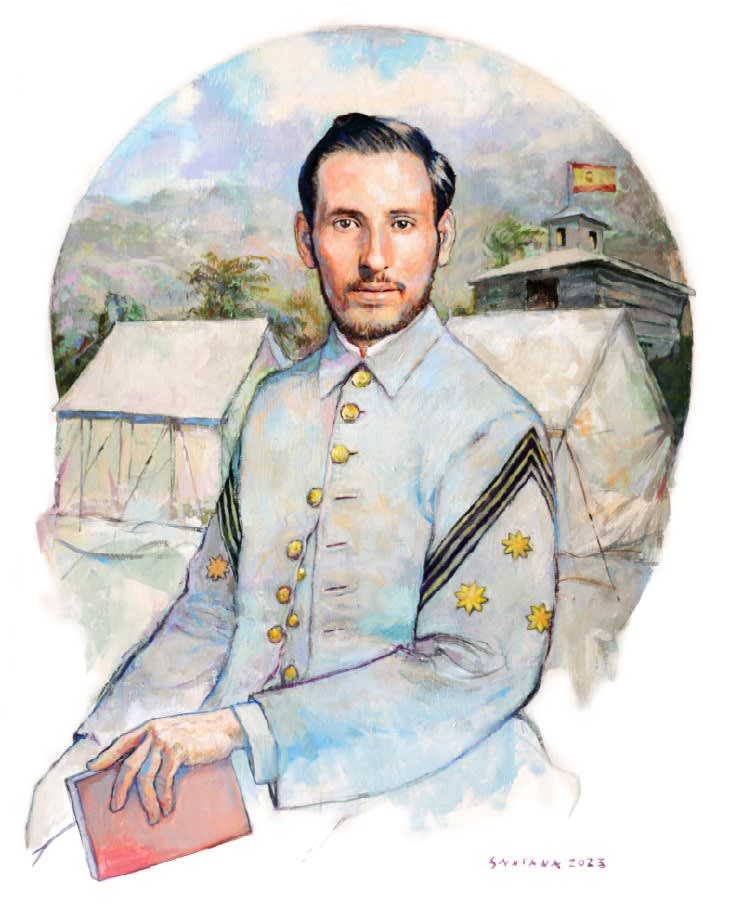 Santana Carbonell, Francisco. «Retrato de Santiago Ramón y Cajal»