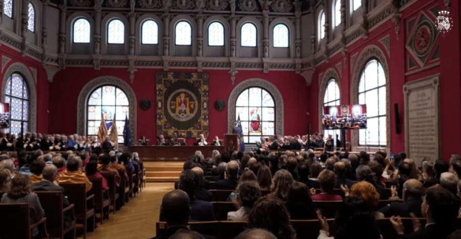 Palabras de Su Majestad el Rey Don Felipe VI en el Paraninfo de la Universidad de Zaragoza, 23.09.2024.