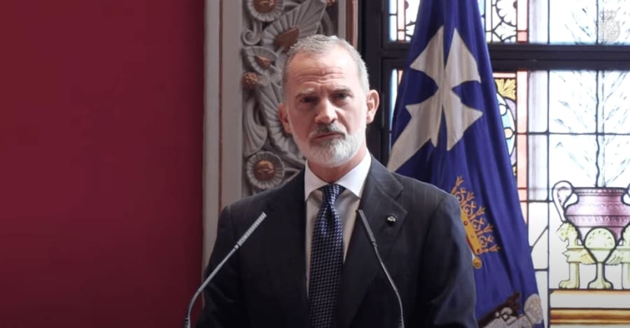 Palabras de Su Majestad el Rey Don Felipe VI en el Paraninfo de la Universidad de Zaragoza, 23.09.2024.