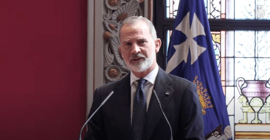 Palabras de Su Majestad el Rey Don Felipe VI en el Paraninfo de la Universidad de Zaragoza, 23.09.2024.