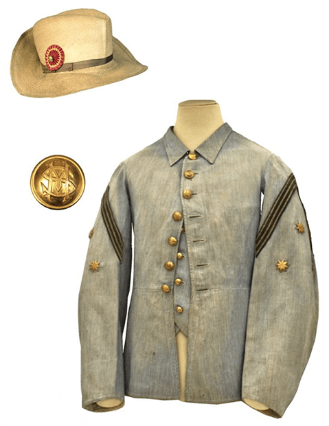 Uniforme de capitán médico de Santiago Ramón y Cajal. Museo del Ejército de Toledo