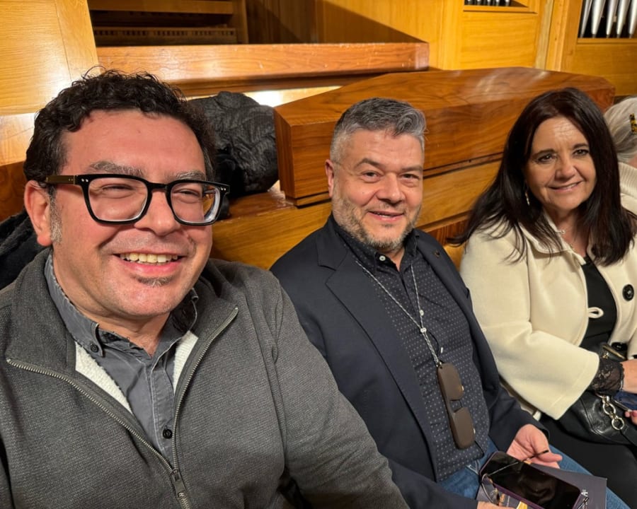 Estanislao Nistal, Eduardo Weruaga y Laura López-Mascaraque