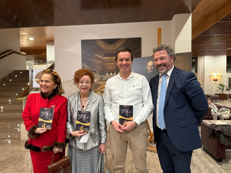 Sonnia Rivas-Caballero, Belén Yuste, José Adserias y Francisco José Fernández