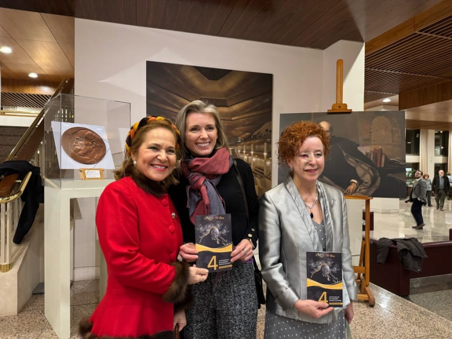 Sonnia Rivas-Caballero, Majdalena Majda y Belen Yuste