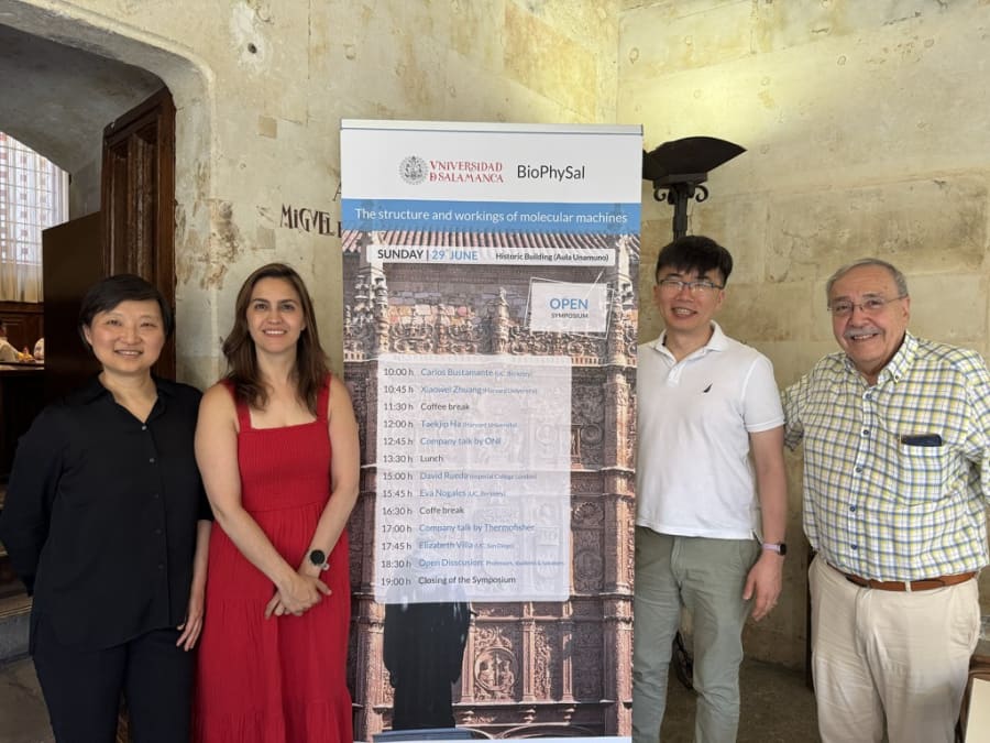 Carlos J. Bustamante - Eva Nogales - Richard Henderson - Santiago Ramón y Cajal - Universidad de Salamanca - BioPhySAL