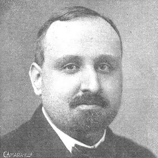 Retrato de Jorge Francisco Tello publicado en la revista Mundo Gráfico, el 10 de marzo de 1920, página 17.