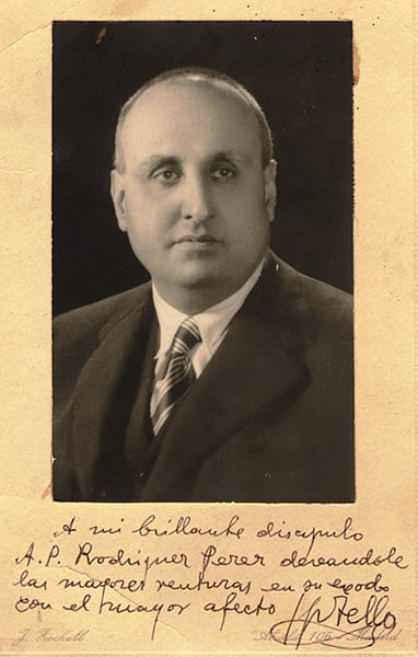 Jorge Francisco Tello Foto: Purificación Rodríguez. Archivo Antonio Pedro Rodríguez Pérez