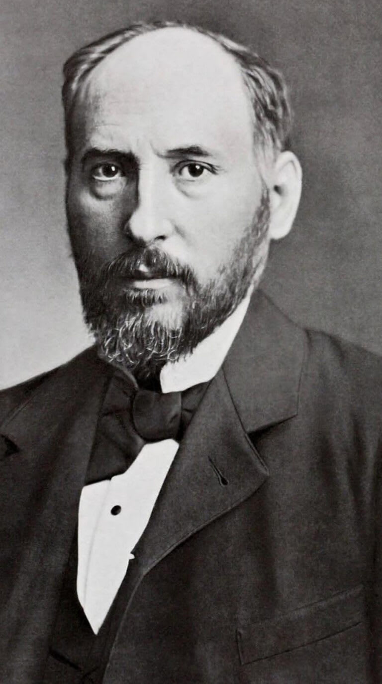 Doctor Santiago Ramón y Cajal (1852-1934), fotografía realizada alrededor del año 1900.