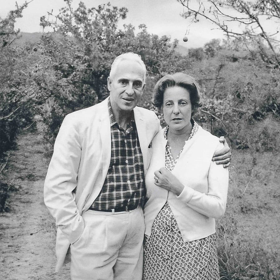 Severo Ochoa y Carmen García Cobián