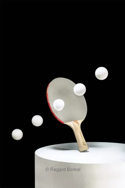 Abstrait. Artistique. Raquette. Design. Studio - Bastien Collard - Regard Boréal