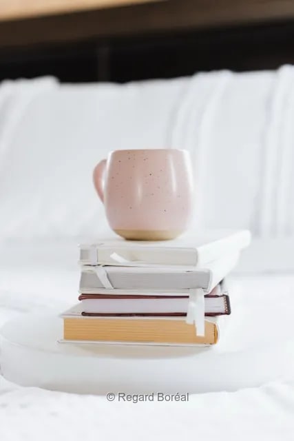 Tasse. Café. Matin. Pause. Réveil - Regard Boréal