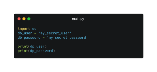Hardcoded python secrets