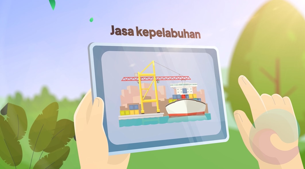 Contoh Storyborad CORE BISNIS 1 dari klien PT. BIMEX (Perseroda)