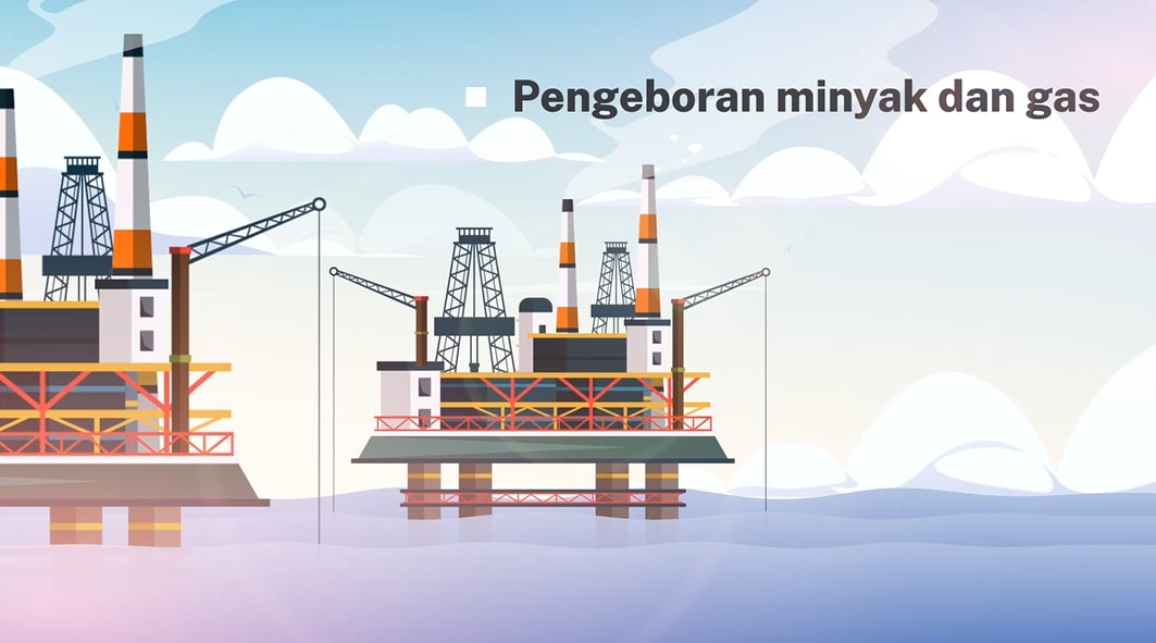 Contoh Storyborad Sektor yang Dilayani 1 dari klien PT. Strivechem Indonesia