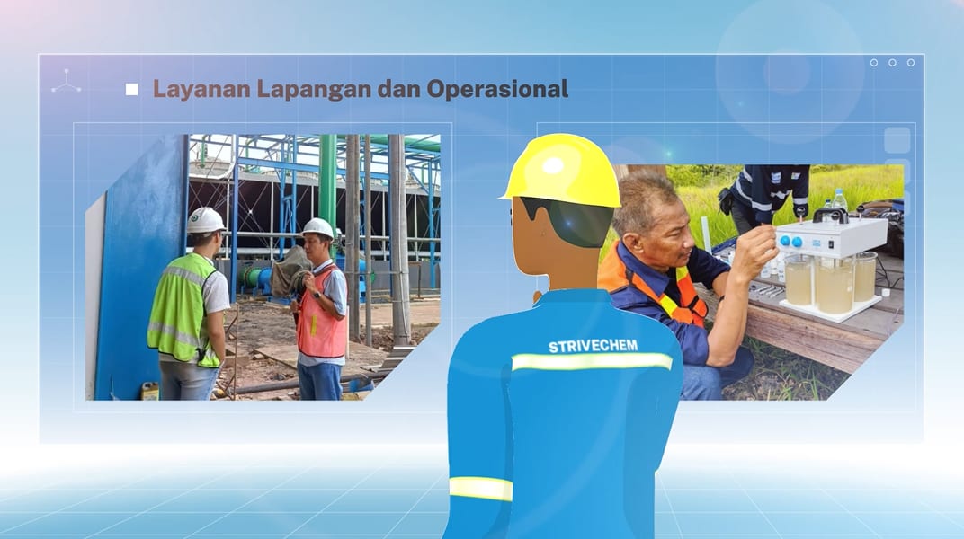 Contoh Storyborad KEMAMPUAN PENGOLAHAN AIR DAN AIR LIMBAH 1 dari klien PT. Strivechem Indonesia