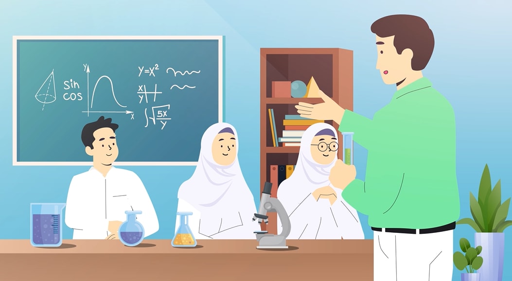 Contoh Storyborad Guru-guru sebagai inspirasi 1 dari klien Sekolah Inspiratif Al-Ilham