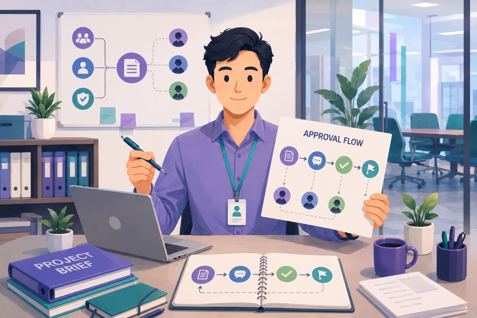 Cara Menentukan PIC, Stakeholder, dan Approval dalam Proyek Video Perusahaan