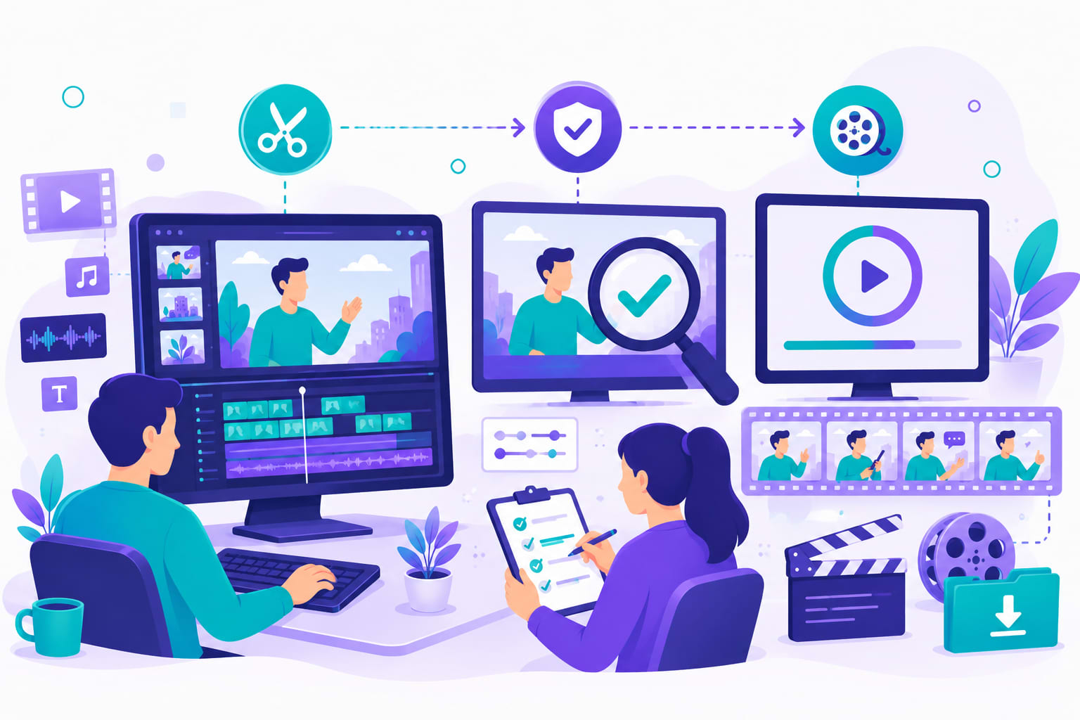 Editing, Quality Control, dan Rendering Video Animasi