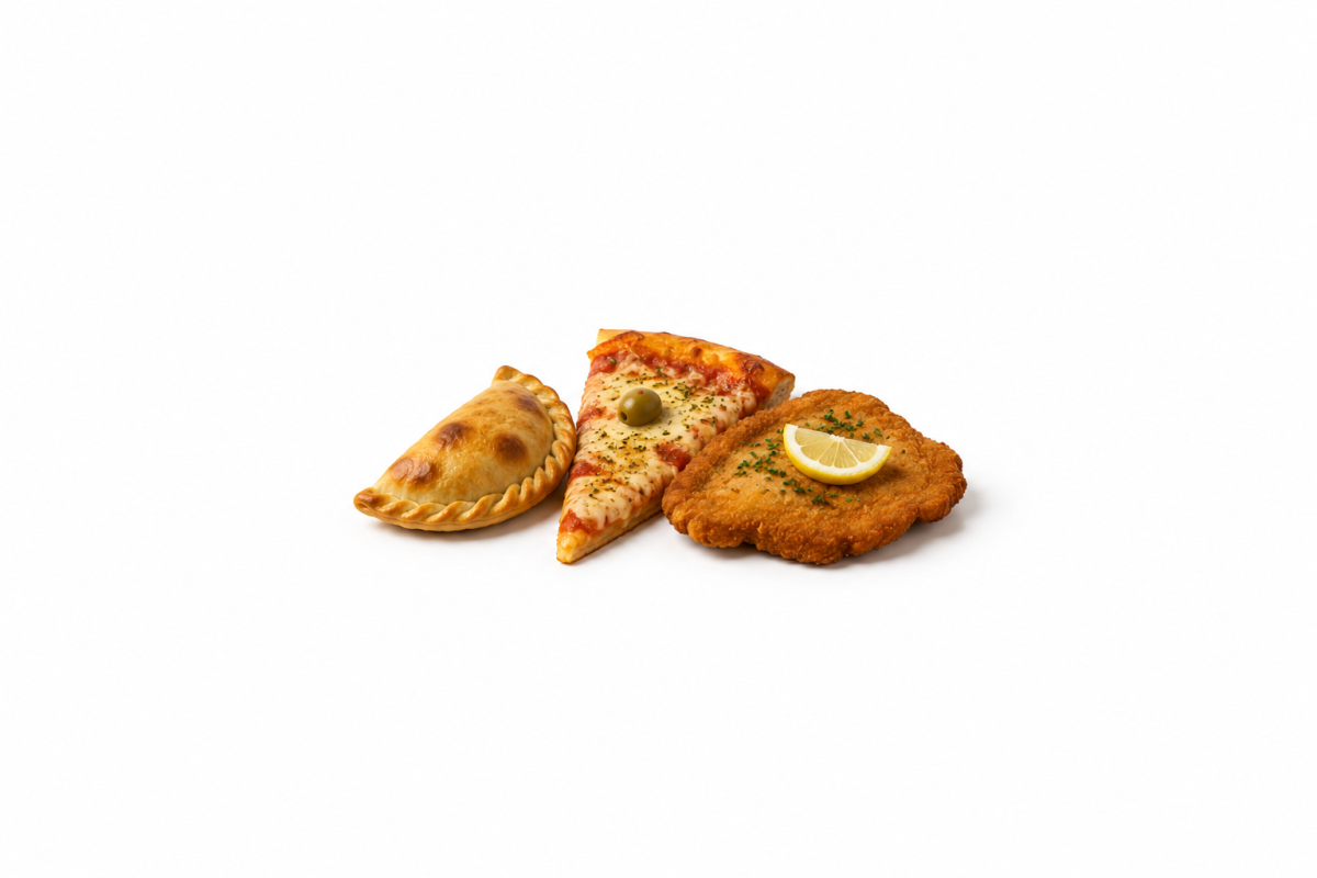 Resevar pizza empanadas y milanesas