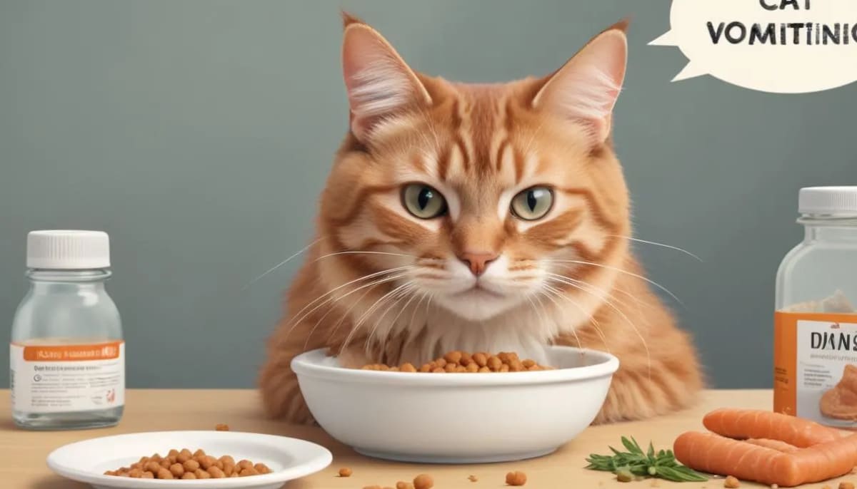 cat-vomiting--understanding-dietary-and-medical-issues---tips-for-sensitive-stomach-cat-food-and-vet-consultation
