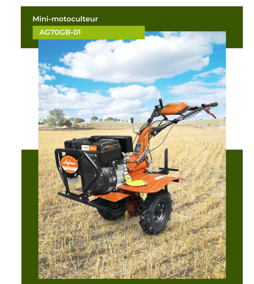 Mini-motoculteur AG70GB-01