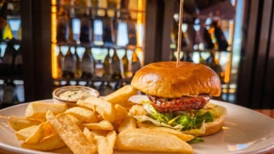 Hamburguesa de Pollo Crujiente Especial