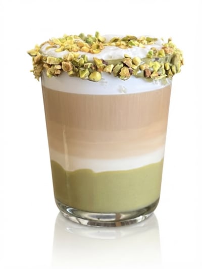Capuchino pistacho