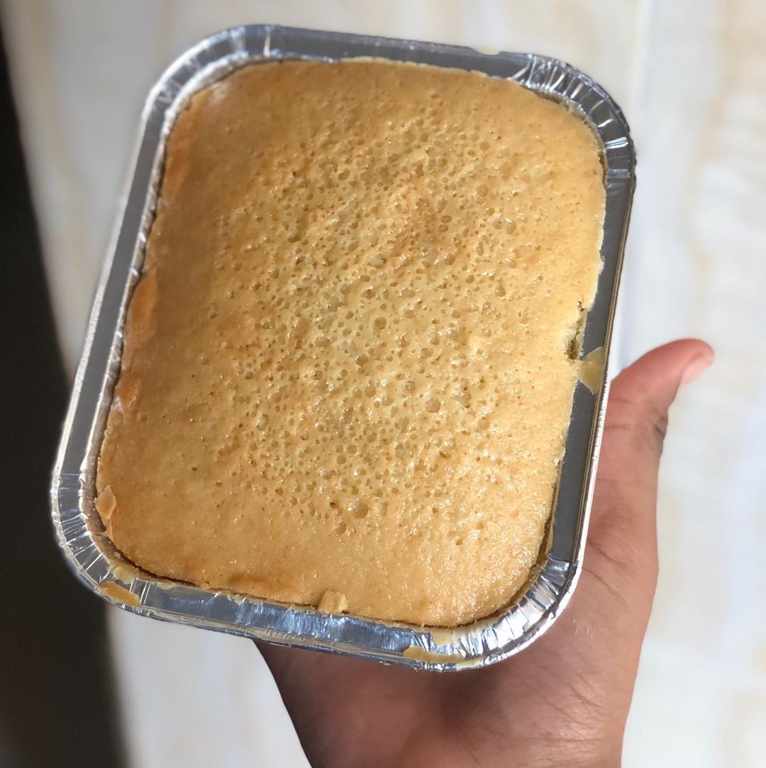 Vanilla Foil Cake