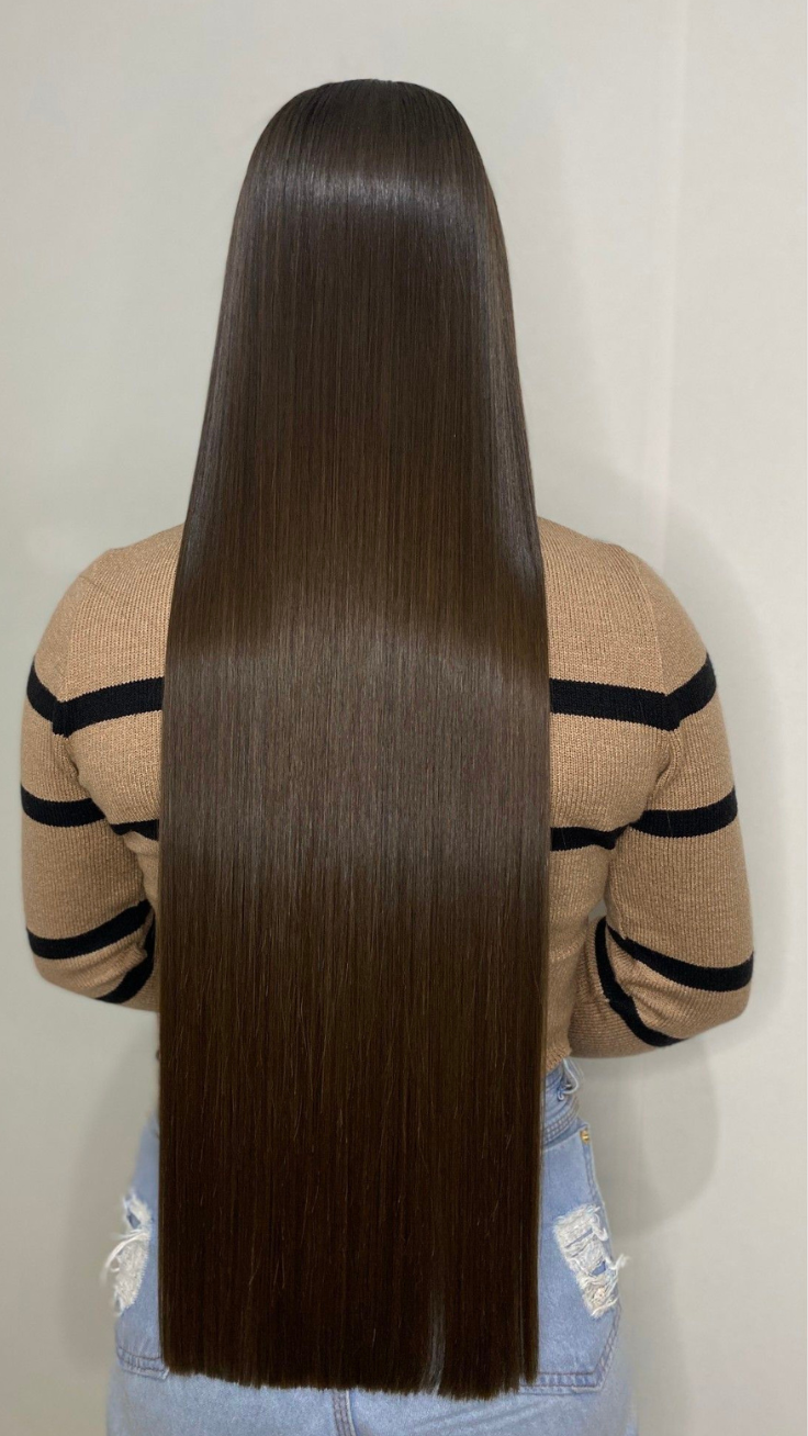 Resultado cabelo saudável e revitalizado