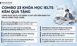 Combo 23 Khóa Học IELTS Kèm Quà Tặng
