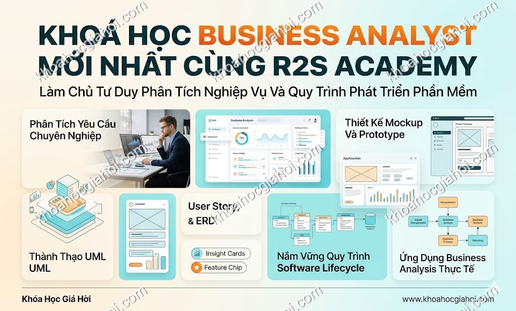 Khoá Học Business Analyst Mới Nhất Cùng R2S Academy