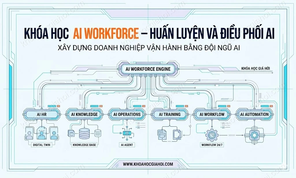 Khóa Học AI Workforce – Huấn Luyện Và Điều Phối AI
