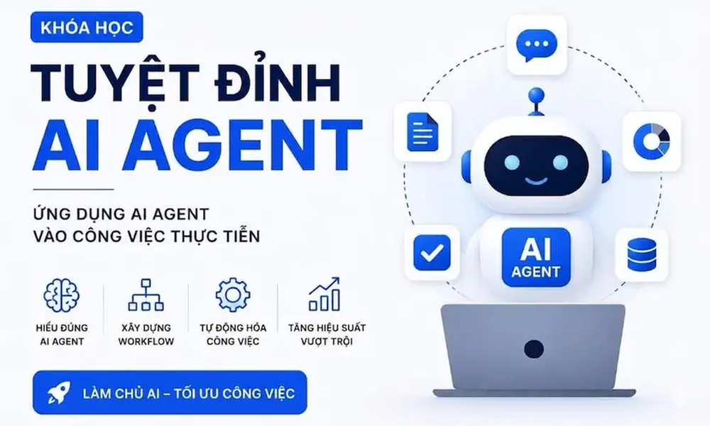 Khóa Học Tuyệt Đỉnh AI Agent Và Vibe Coding Vào Công Việc Thực Tiễn